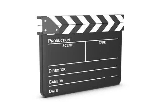 Clapper board 스톡 일러스트