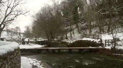 Clapper Bridge Video stock 22837635