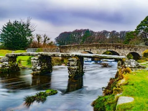 Clapper bridge Stock Photos