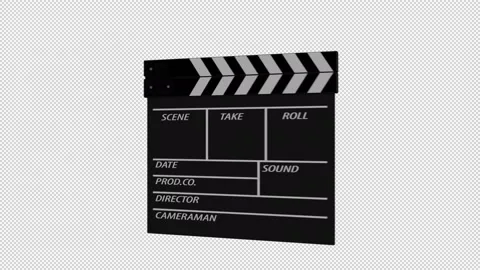 Clapperboard 動画素材 153400725