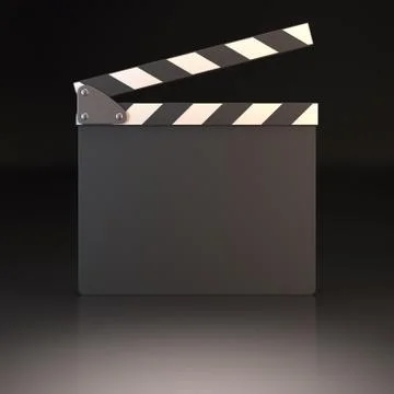 Clapperboard Stock Illustration
