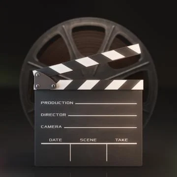 Clapperboard Ilustración de archivo