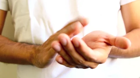 Clapping hands  Stock Footage 49148253