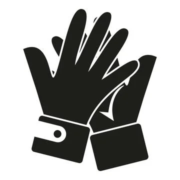 Clapping hands gesture showing applause and appreciation Stock Illustration
