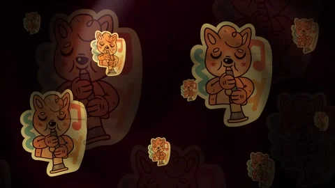 Clarinet Background Loop Stock Footage 309449043