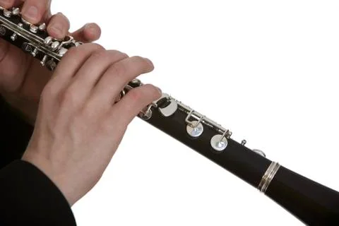 Clarinet player Stock Photos