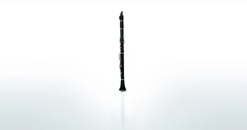 Clarinet Rotation Stock Footage 90609714