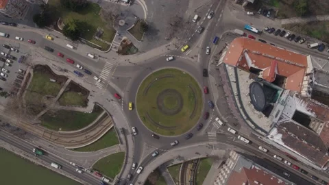 Clark Adam Square - Budapest Stock Footage 231340248