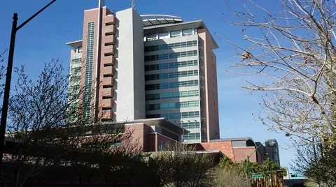 Clark County Courthouse HD (Regional Justice Center) (Static Shot) Stock Footage 45330813
