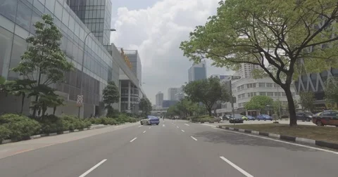 Clark Quay Towards Funan Stock Footage 63181260