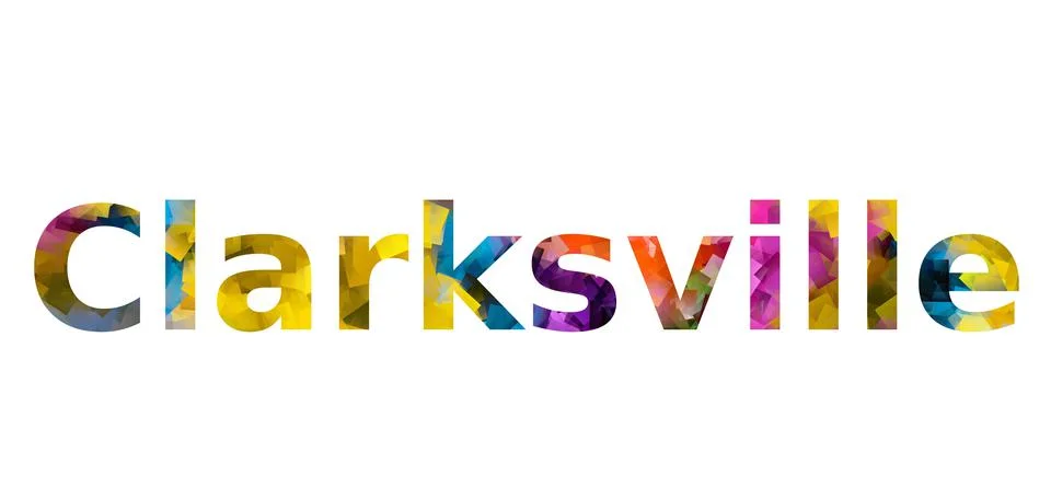 Clarksville Stock Illustration