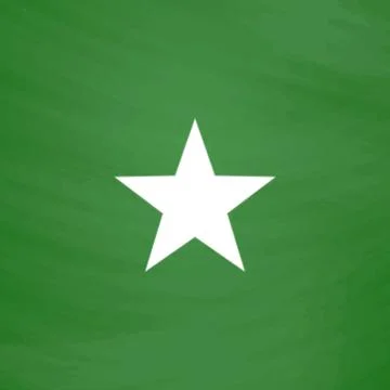 Clasic star - vector icon Stock Illustration