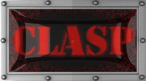 Clasp on led Vídeo Stock 8685112