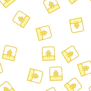 Clasp pocket vector seamless pattern 스톡 일러스트