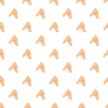 Clasping hands together in prayer pattern background 库存插图