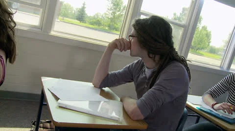 Class 06 - MS F Stock Footage 25567244