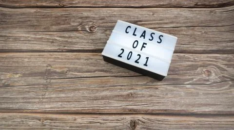 Class of 2021 Foto stock