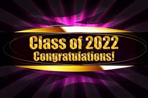 Class of 2022, you did it Stock Illustration