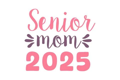 Class of 2025 Graduation typography Graduation Quote Stock Illustration