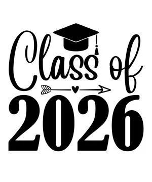 Class Of 2026 Stock Illustration