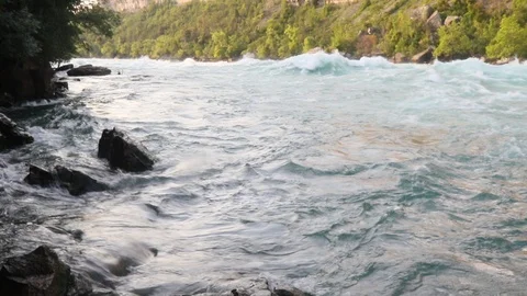 Class 6 rapids Stock Footage 114018519