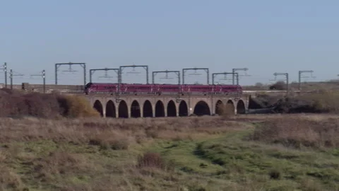 Class 810 Aurora Train Video stock 323000595