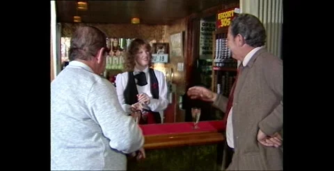 Class Bar or Pub with Dining Australia 1984 Stock Footage 317880458