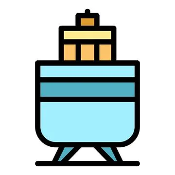 Class candle icon vector flat Stock Illustration