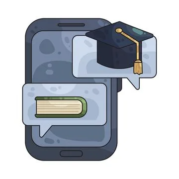 Class chat illustration Stock Illustration
