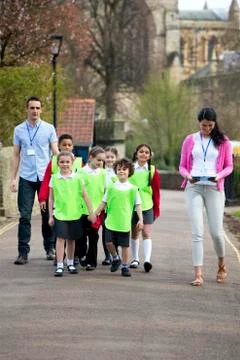 Class Field Trip Fotos Stock