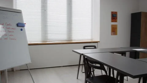 Class Interior in Prison Education Program 스톡 동영상 328985841