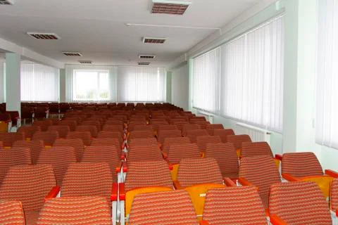 Class for lectures in Zhytomyr higher educational institution in Ukraine. Oct Stock Photos