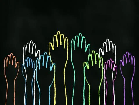 Class Participation Stock Illustration