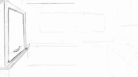 Class Room Animation Stock Footage 1053924