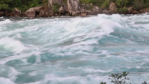 Class six rapids by Niagara Falls Stock Footage 114019180