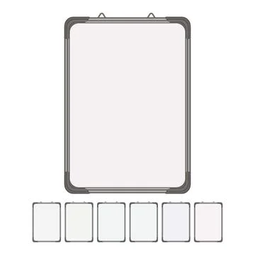 Class whiteboard school cartoon vector graphic Stock Illustration