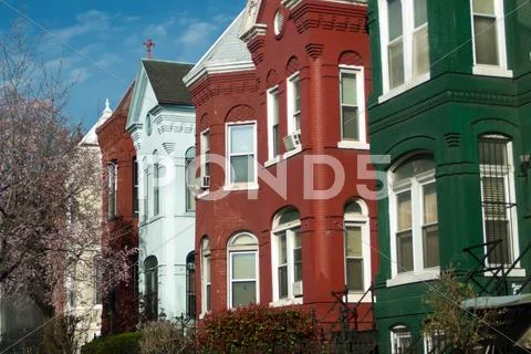 Classic american architecture in washington dc Stock Photos