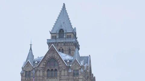 Classic Architecture in New York State 스톡 동영상 97586953