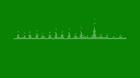 Classic audio sound equalizer- sound waves meter- audio waveform spectrum o.. 스톡 동영상 346164268