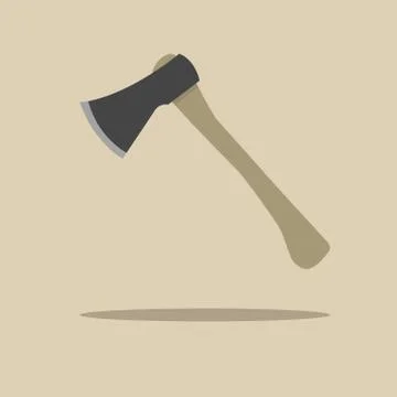 Classic Ax Vector Illustrazione stock