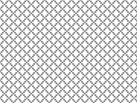 Classic batik seamless pattern background geometric mandala wallpaper. Stock Illustration