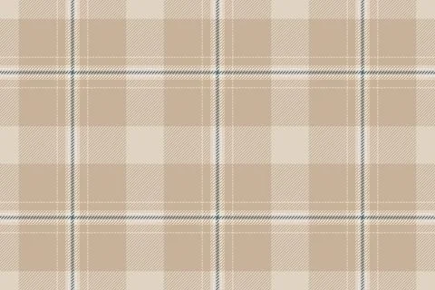 Classic beige tartan pattern. Versatile for backgrounds, textiles, and design Stock Illustration
