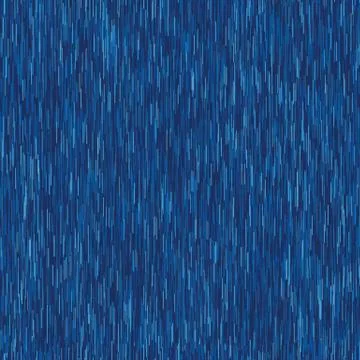 Classic Blue Denim Marl Vector Seamless Pattern. Heathered Jeans Effect. Dark イラスト素材