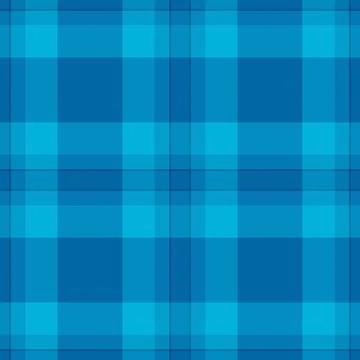 Classic blue plaid pattern. Clean, modern aesthetic. Versatile background for Stock Illustration