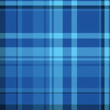 Classic blue plaid pattern. Ideal for backgrounds, textiles, or graphic desig Illustrazione stock