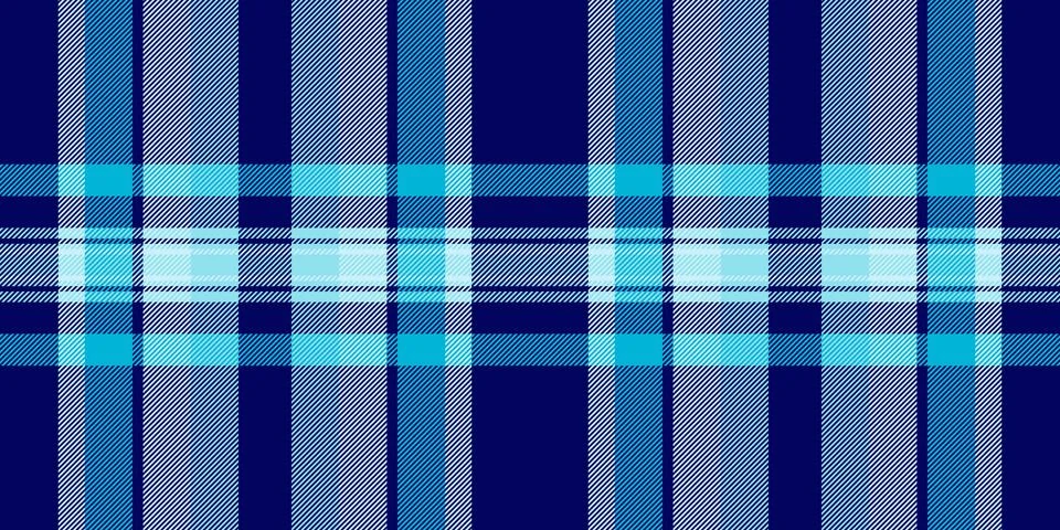Classic blue plaid pattern, perfect for backgrounds, textiles, or graphic des Stock Illustration