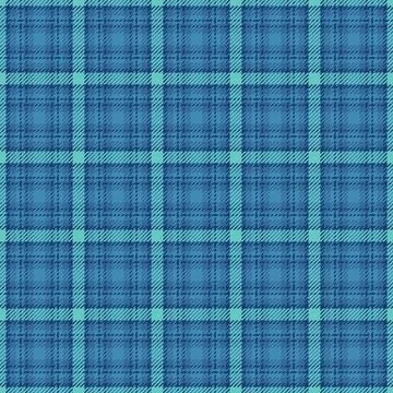 Classic blue plaid pattern. Perfect for backgrounds, textiles, or adding a to Illustrazione stock