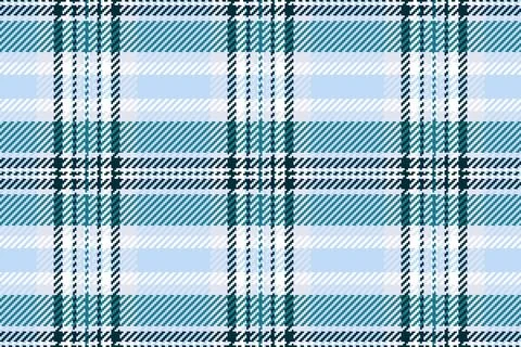 Classic blue plaid pattern. A versatile texture perfect for backgrounds, text Stock Illustration
