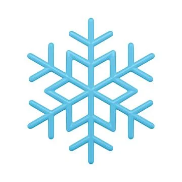 Classic blue star pattern ornamental ice snowflake decorative traditional win Stock Illustration