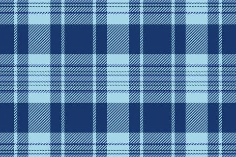 Classic blue tartan pattern. A versatile backdrop for textiles, fashion,  gra Stockillustratie